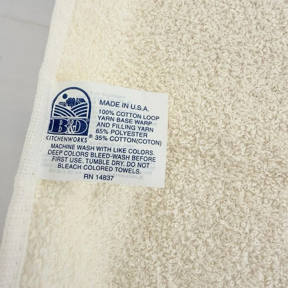 Vtg B&D Kitchen Towel 